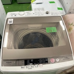 ご来店時、ガン×2お値引き‼️AQUA(アクア) 2017年製 7.0kg 洗濯機?