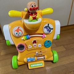アンパンマン乗って！押して！へんしんウォーカー難あり中古