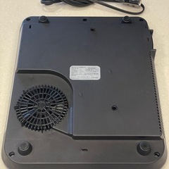 【アイリスオーヤマ】IHコンロ 1口 1400W 卓上 対面操作式 IHC-T61-Bの画像