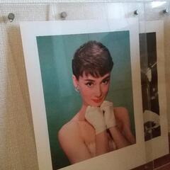 無印 クリアポスター掛けの画像