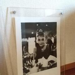 無印 クリアポスター掛け