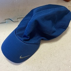NIKE ランニングキャップ 紺色