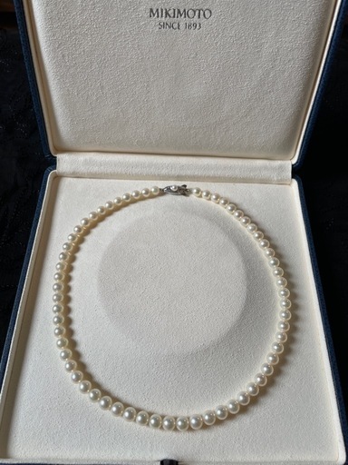 ミキモト MIKIMOTO　真珠 パールネックレス 約6mm
