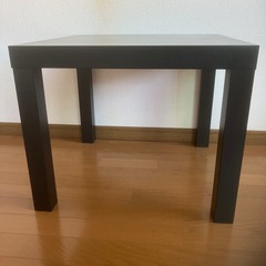 ★IKEA LACKテーブル「美品」黒の画像