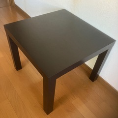 ★IKEA LACKテーブル「美品」黒