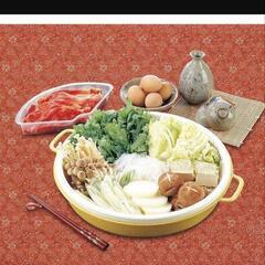 クックトレー🍀 鍋料理に便利な野菜の水切りトレー。便利な仕切りトレー付き。の画像