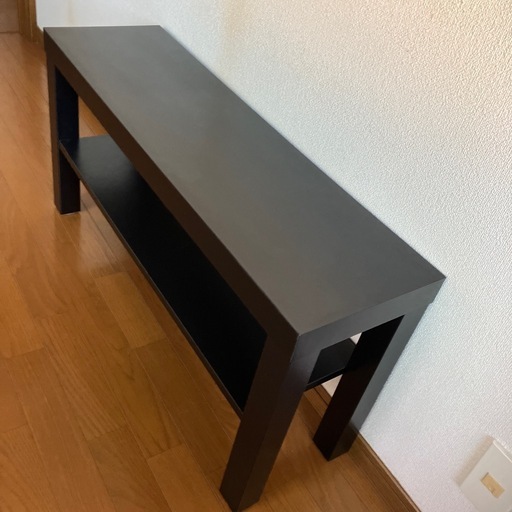 ★IKEA ラック\u0026TV台「美品」黒①\n