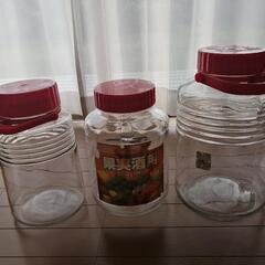 値下げ★中古 漬物用ガラス瓶 7個★の画像