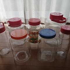 値下げ★中古 漬物用ガラス瓶 7個★