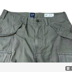 ビンテージ OLDGAP 米軍 M65 フィールドパンツ ワイドカーゴパンツ 黒の画像