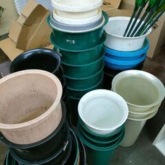 無料　ご自由にお持ち下さい　上目黒　花用桶　生花店向けバケツの画像