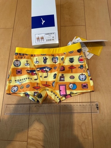 ミズノドラえもん未使用水着セームタオルセット