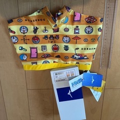 ミズノドラえもん未使用水着セームタオルセットの画像
