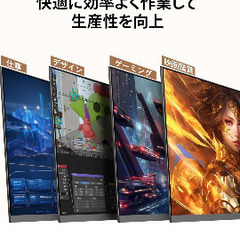 27インチゲーミングモニター 4k uhdの画像