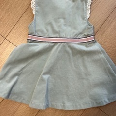 【美品】90サイズ　女の子　ジャンバースカート【Souris】の画像