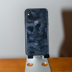 【中古品】 iPhone X 256GB docomo版 SIMロック解除済 ブラックの画像