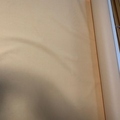 オレンジ　カーテン生地　ハンドメイド　の画像
