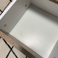 【取引決定】アイアンウッドサイドテーブル　お譲りします！の画像