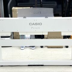 北海道 千歳市/恵庭市 CASIO/カシオ 電子ピアノ Privia/プリヴィア PX-760 2017年製 ホワイトウッド調 88鍵盤 イス付きの画像