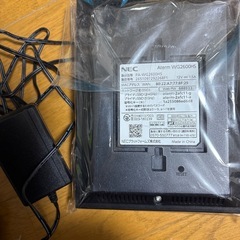 NEC ルーター　WG2600HS 未使用の画像