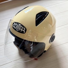 売却済みZOLTAR ジェットヘルメット クリーム色