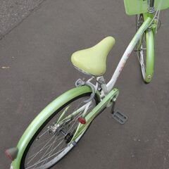 ☆22インチ 🚲 子ども用 自転車 6980円 🔑鍵 💡ライト付 安心の新規防犯登録料込み 470の画像