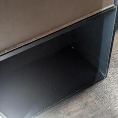 3段カラーボックス(収納ボックス付き)の画像