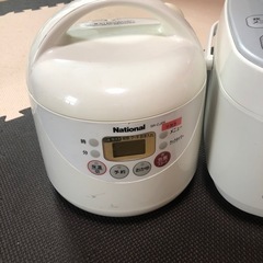 【受付再開】炊飯器ジャンク品　修理必要　炊けない使用不可　2台セット