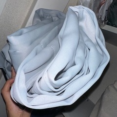 カーテン　アイスグレー　遮光1級