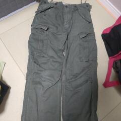 （取引中）無料！カーキ軍パン　GAP