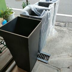 上目黒　大型花器　4台　生け込み、観葉植物にの画像