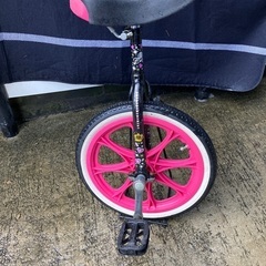 一輪車　スタンド付き