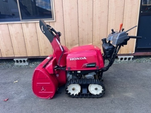 ホンダ ハイブリッド除雪機 HSS1170i 実働！