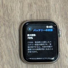 【中古】Apple Watch Series 5 40mmミラネーゼループの画像