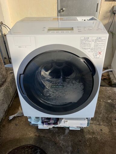 【やり取り中：受付一時中止】東芝 ドラム式洗濯乾燥機 ザブーン 11㎏ TW-117V6L