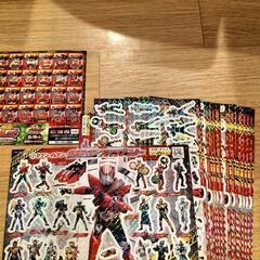 仮面ライダースタンプラリーシール12枚スーパー戦隊シリーズオール...