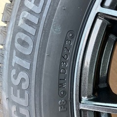 トヨタライズ用スタッドレスVRX3アルミホイール付き4本セット新品の画像