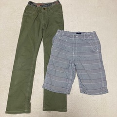 0円⭐︎150cm男の子パンツセット