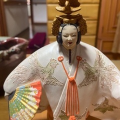お取引き中 美品  博多人形 羽衣 益永栄喜作の画像