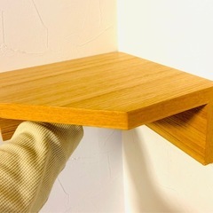  無印良品　壁につけられる家具棚（コーナー用）