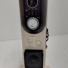 電気オイルヒーター タイマー付き 美品 HEZC13/10J の画像