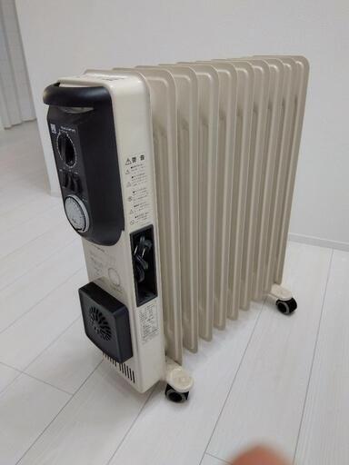電気オイルヒーター タイマー付き 美品 HEZC13/10J