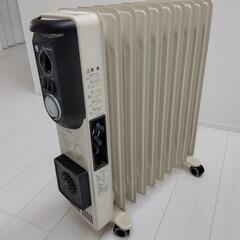 電気オイルヒーター タイマー付き 美品 HEZC13/10J 