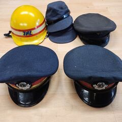 国鉄　駅長助役帽子　ヘルメット作業帽　