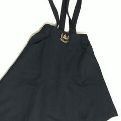高級品　銀座　富士紅の子供服　ジャンパースカート　ウール