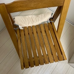 折り畳み椅子　4脚の画像