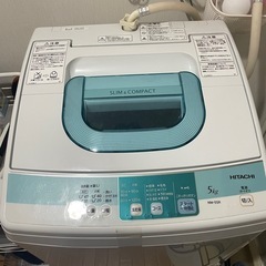 日立2013年製洗濯機