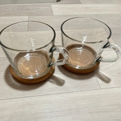 新品未使用　IKEA 360ml コースター付き
