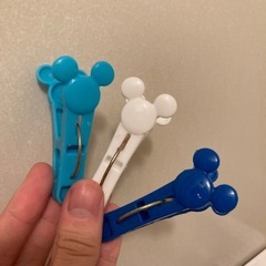 ミッキーマウス？の洗濯バサミ