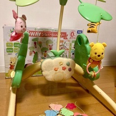 プーさん 6way ジムにへんしんメリー タカラトミー ディズニー  の画像